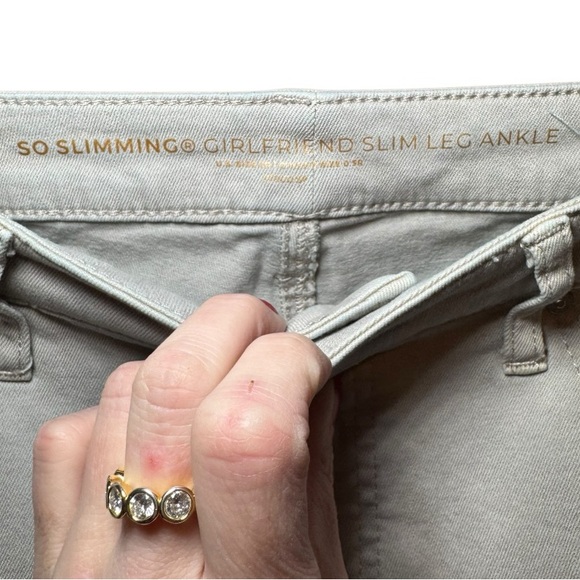 CHICO’S So Slimming Girlfriend Slim Leg Ankle 6/0.5 - Picture 4 of 9